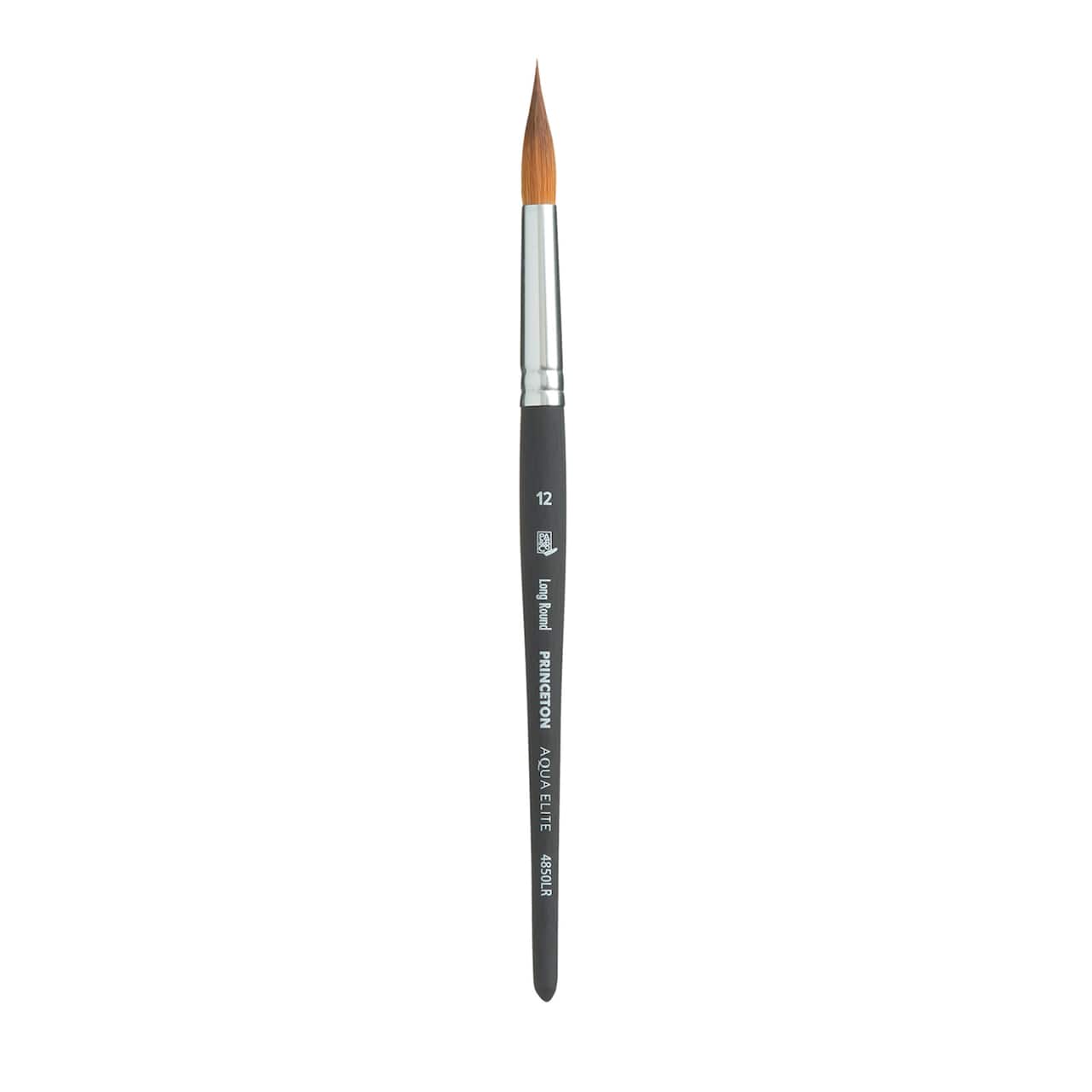 Princeton Art & Brush Co Aqua Elite Synthetic Kolinsky Sable Watercolor Brush, Long Round, 10